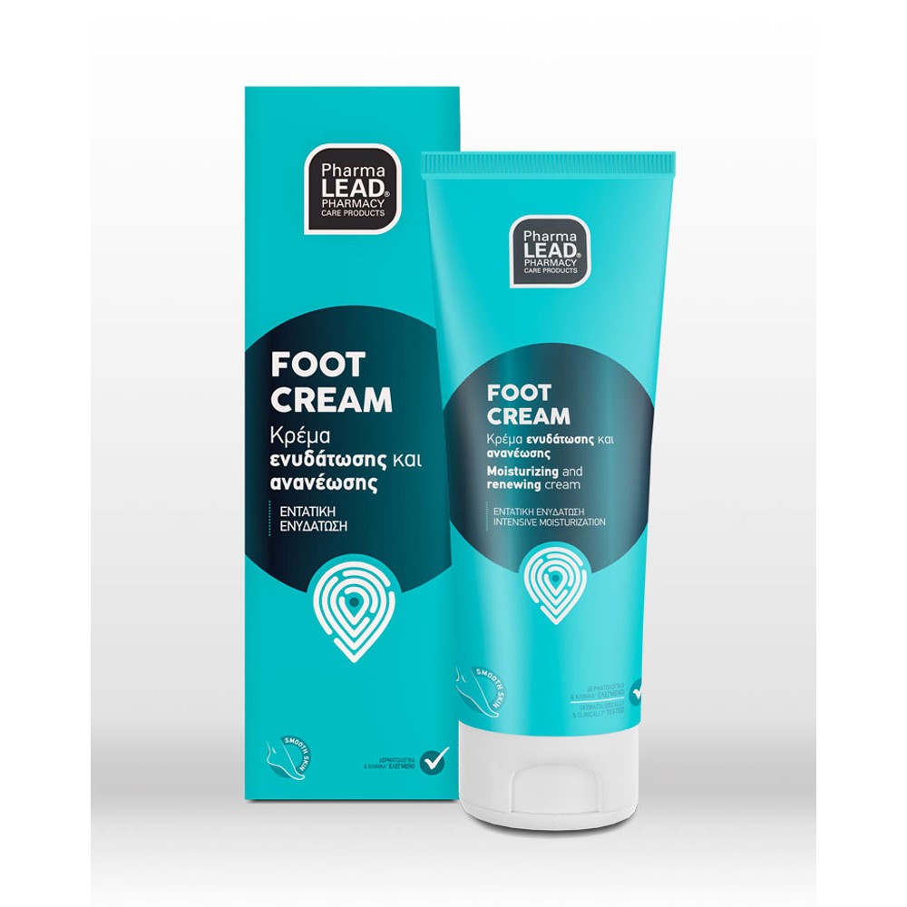  Pharmalead | Foot Cream Κρέμα Ενυδάτωσης & Ανανέωσης για τα Πόδια | 75ml 