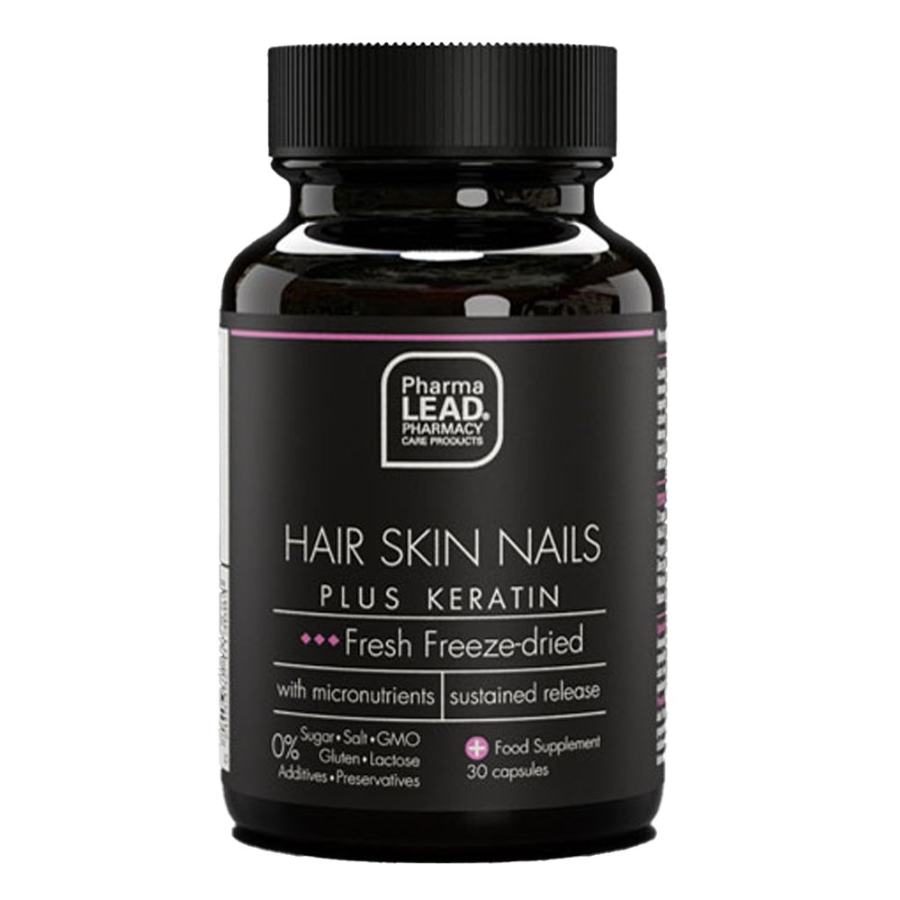 Pharmalead | Hair Skin Nails Plus Keratin | 30caps