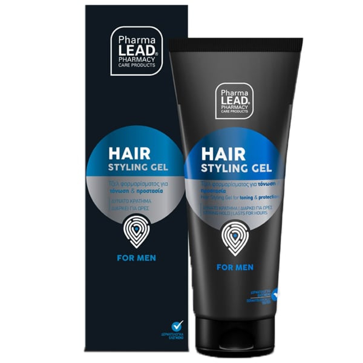 Pharmalead | Men Hair Styling Gel Τζελ Μαλλιών για Δυνατό Κράτημα| 100ml