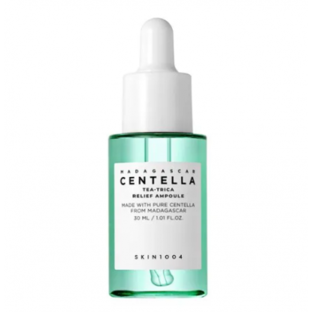 Skin1004 | Madagascar Centella Tea-Trica Relif Ampoule | Ενυδατικός ορός για ακνεϊκές επιδερμίδες | 30ml