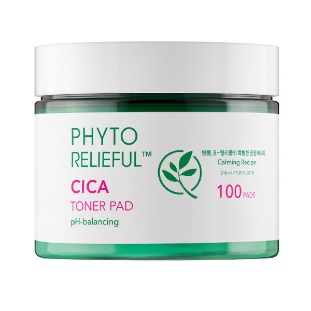 Thank You Farmer | Phyto Relieful Cica Toner Pad | Μαντηλάκια Τόνωσης | 100τμχ