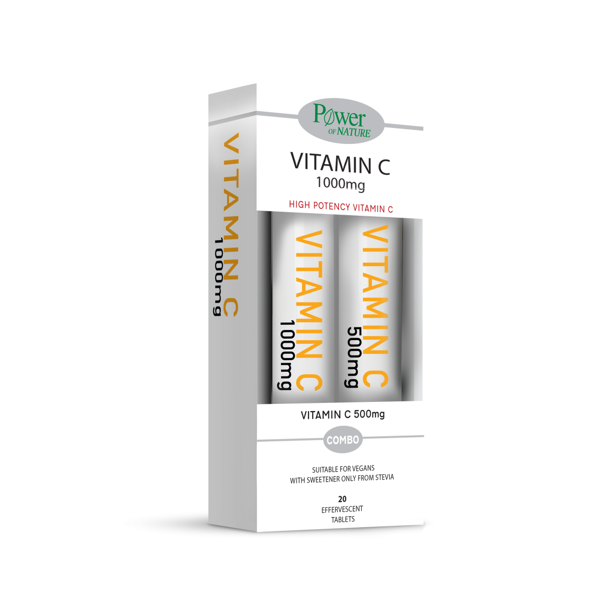 Power Health  | Vitamin C 1000mg & Vitamin C 500mg  | 20 Αναβράζοντα Δισκία