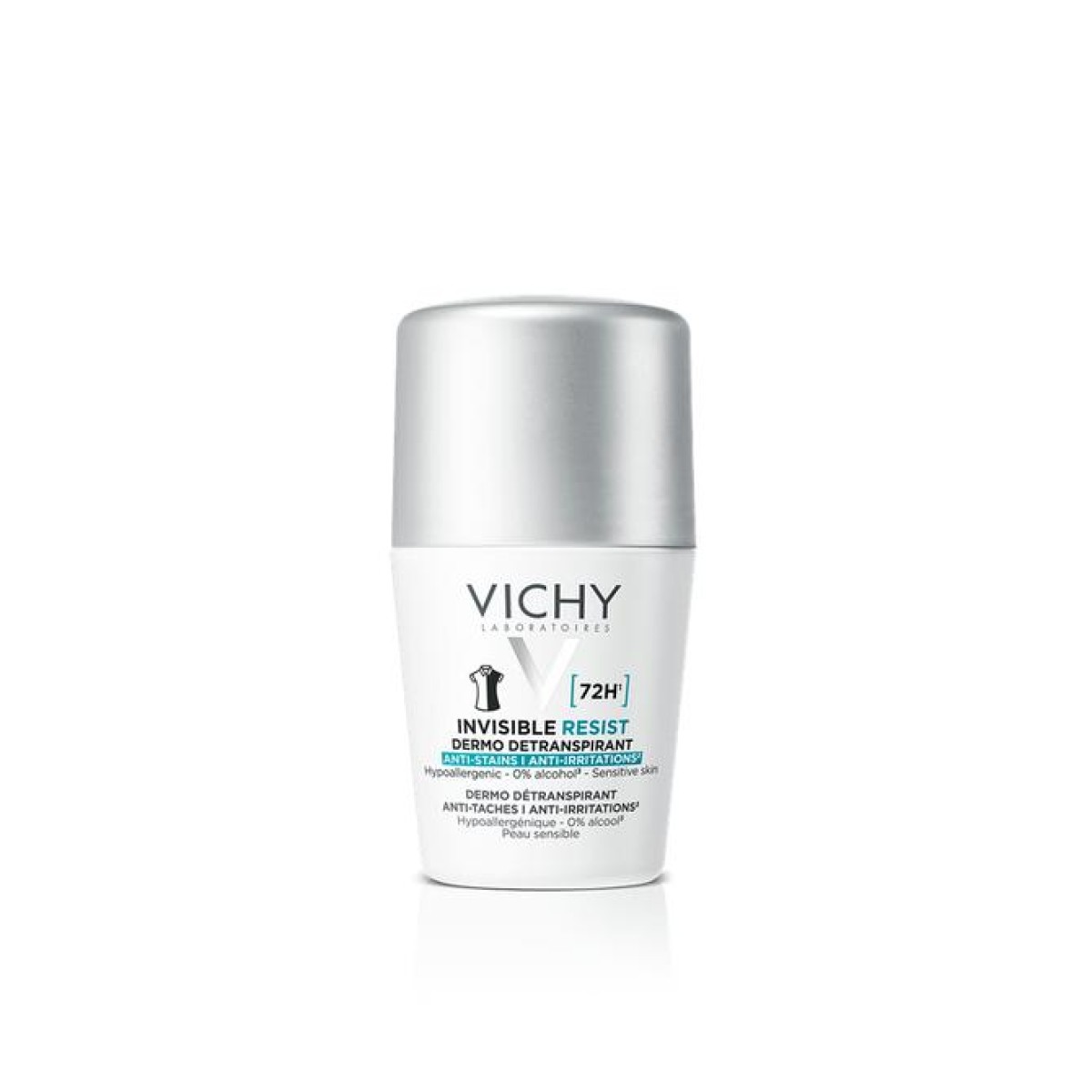  Vichy | Invisible Resist 72h Αποσμητικό Roll-On Κατά της Έντονης Εφίδρωσης | 50ml 