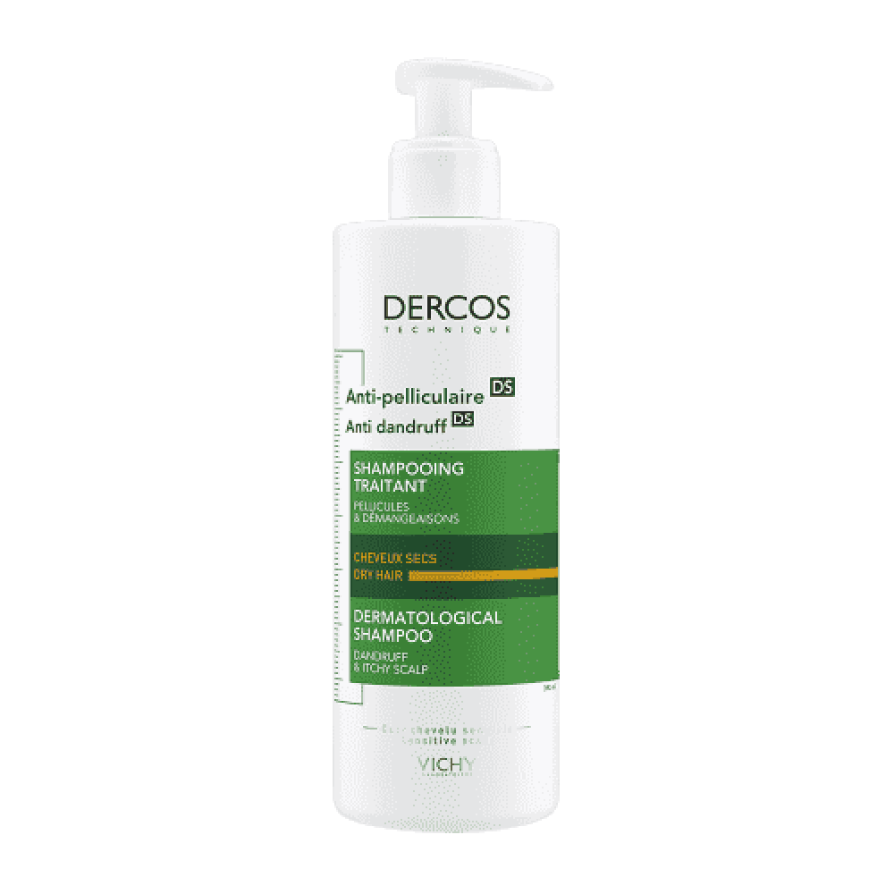 Vichy | Decros Anti Dandruff Ds | Σαμπουάν για Πιτυρίδα & Ξηροδερμία για Ξηρά Μαλλιά | 400ml