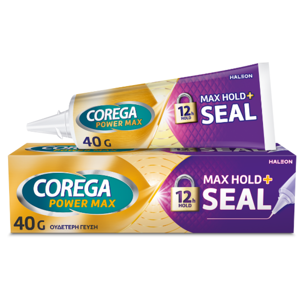 COREGA | Max Seal | Στερεωτική Κρέμα για Τεχνητή Οδοντοστοιχία | 40g