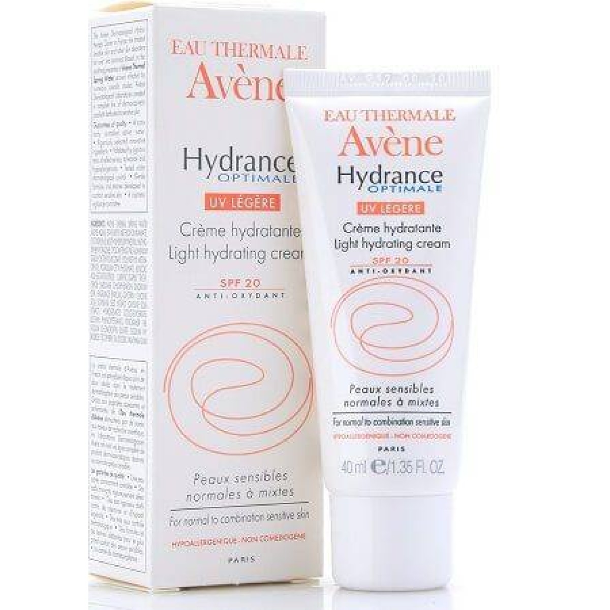 Avene | Hydrance Optimale UV Legere SPF20 | Αντηλιακή Ενυδατική Κρέμα |  40ml