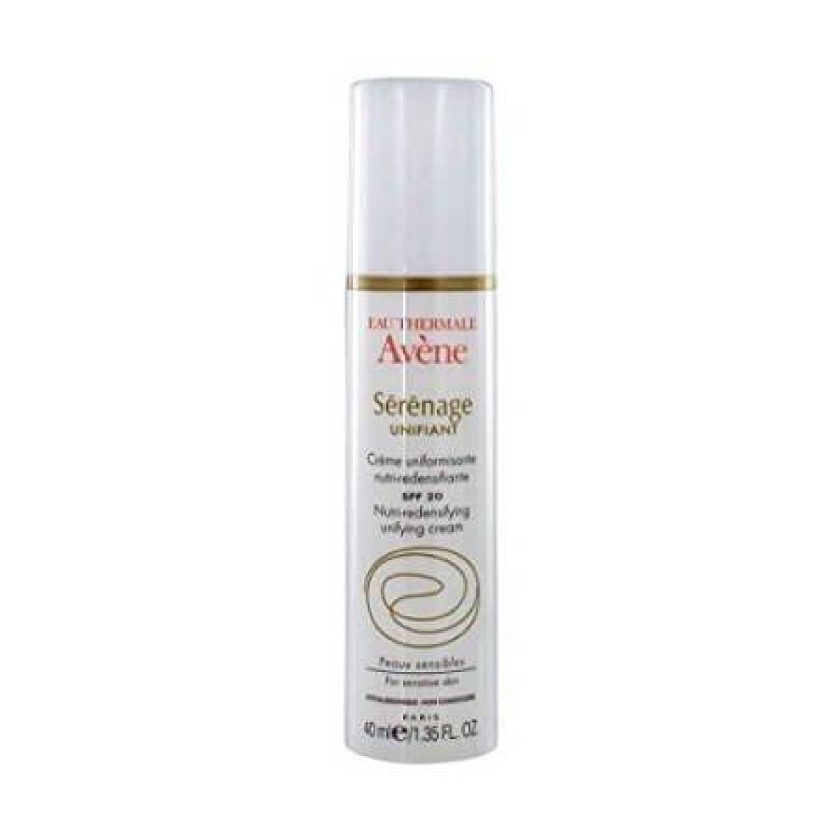 Avene | Serenage Creme Unifiant SPF20 | Αντιγηραντική Κρέμα Προσώπου με Αντηλιακό Δείκτη | 40ml