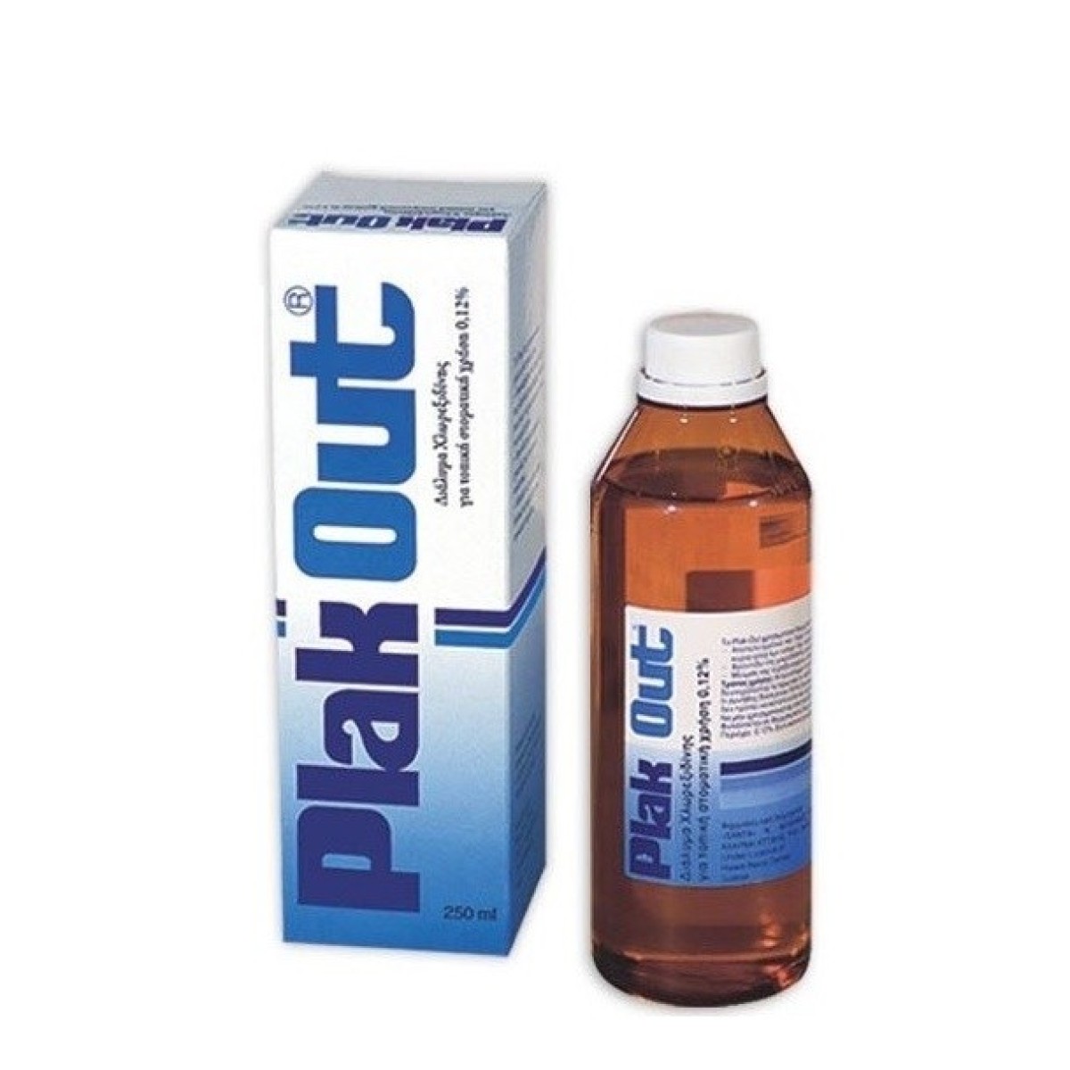 PlakOut |  Solution Mouthwash | Στοματικό Διάλυμα |  250ml