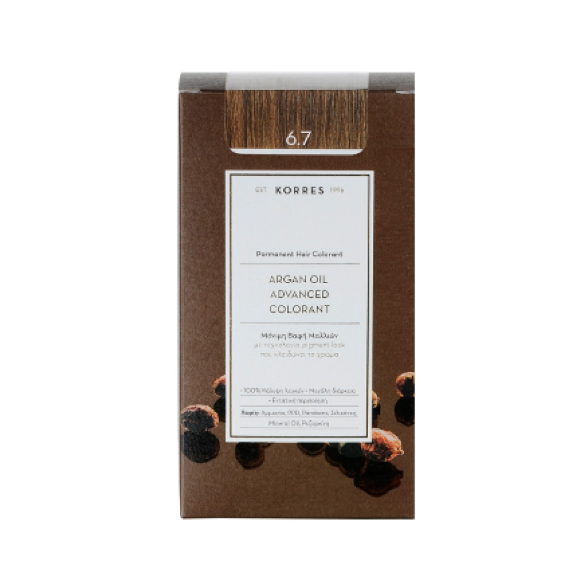 Korres | Argan Oil Advanced Colorant 6.7 | Κακάο