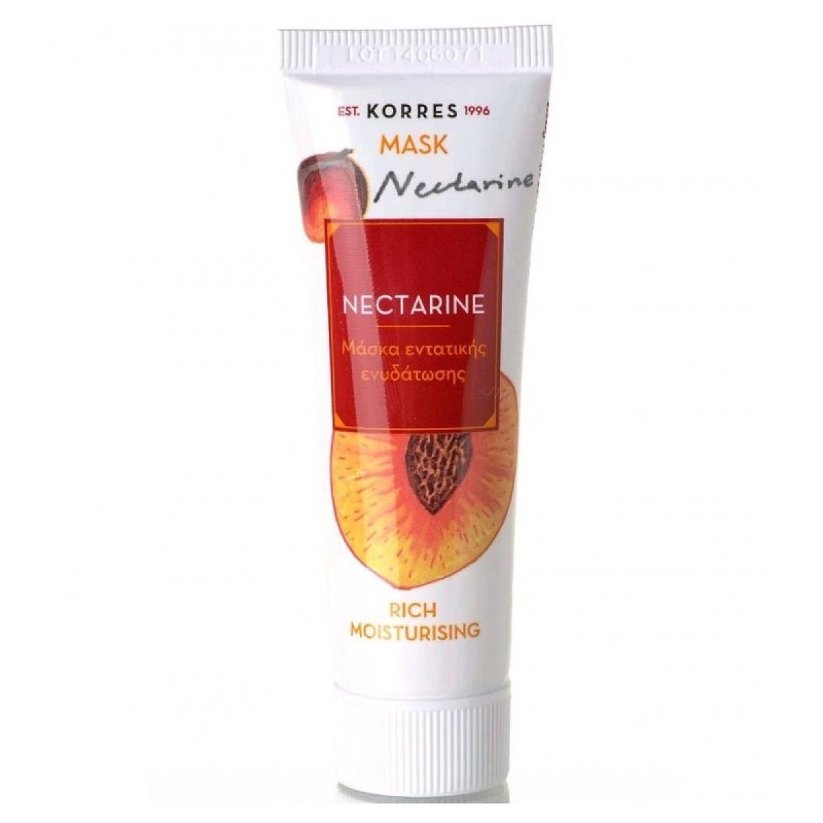 Korres | Mask Nectarine | Μάσκα Εντατικής Ενυδάτωσης με Νεκταρίνι | 18ml