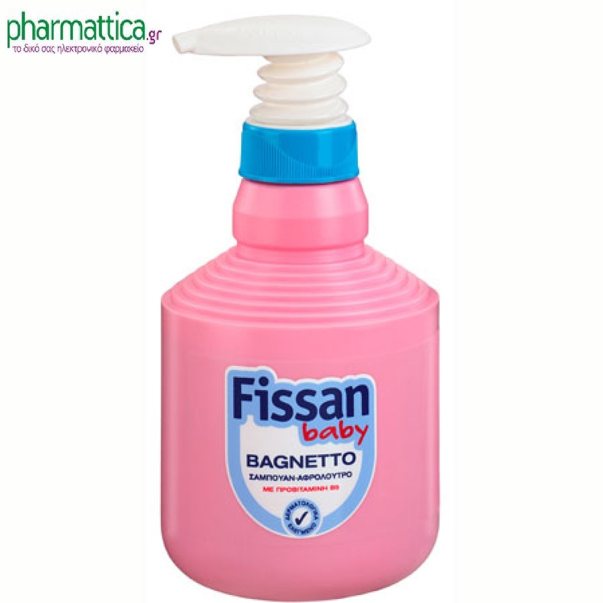 Fissan Baby Bagnetto Σαμπουάν-Αφρόλουτρο Υποαλλεργικό 250ml