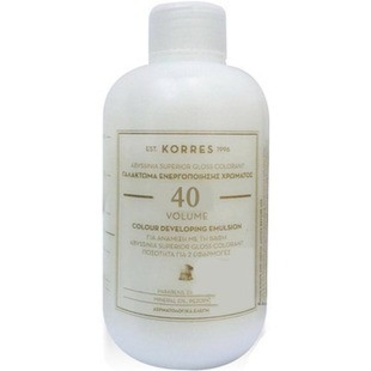 Korres | Abyssinia Superior Gloss Colorant | Γαλάκτωμα Ενεργοποίησης Χρώματος N. 40 | 150ml