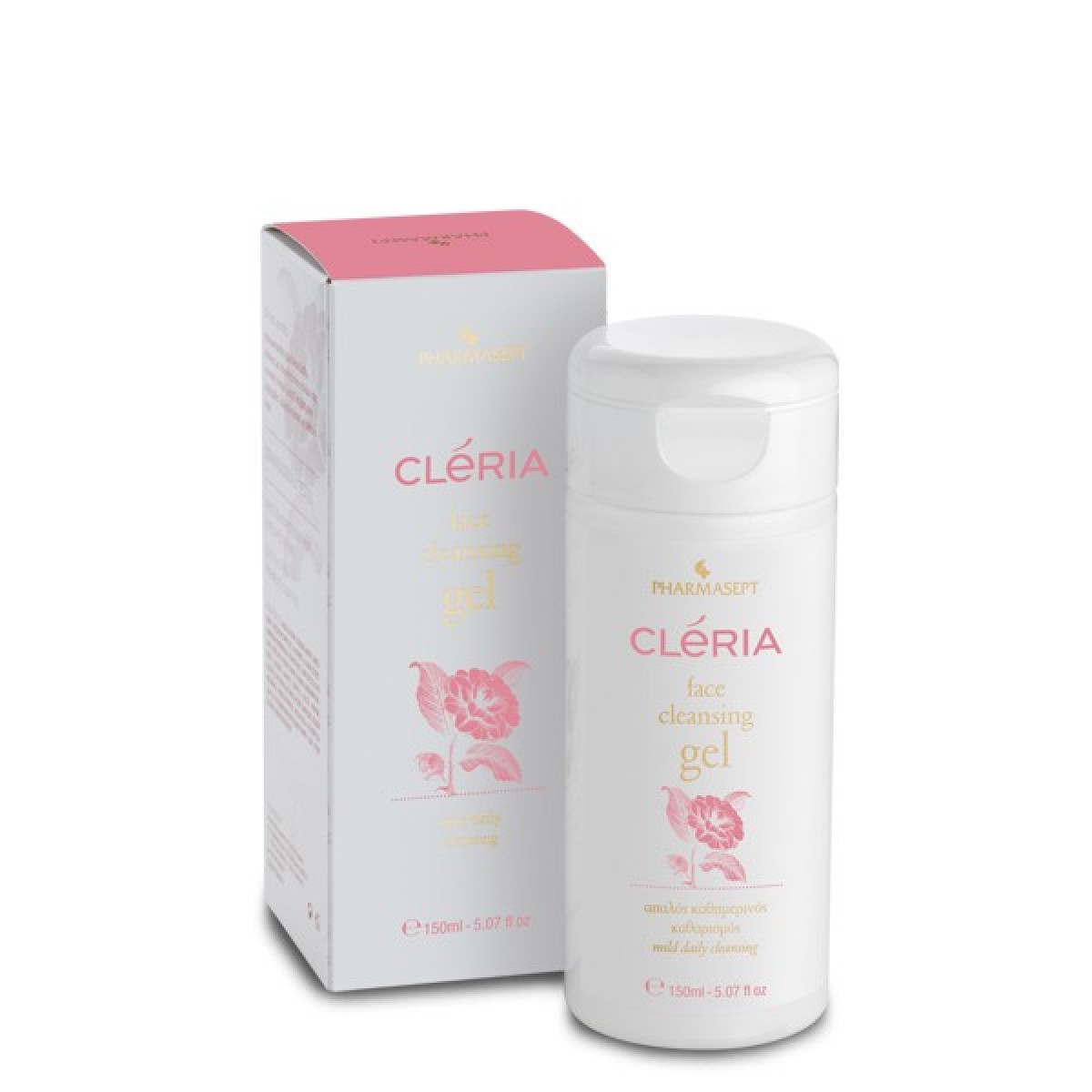 Cleria | Face Cleansing Gel | Gel Καθαρισμού Προσώπου και Demake-up  για Μικτές & Λιπαρές Επιδερμίδες | 150ml