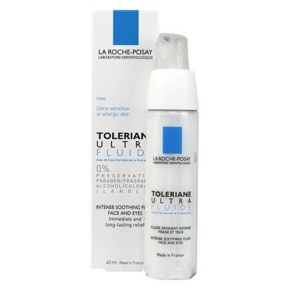 La Roche-Posay | Toleriane Ultra Fluide | Eνυδατική Κρέμα Προσώπου για Ευαίσθητη Επιδερμίδα | 40ml