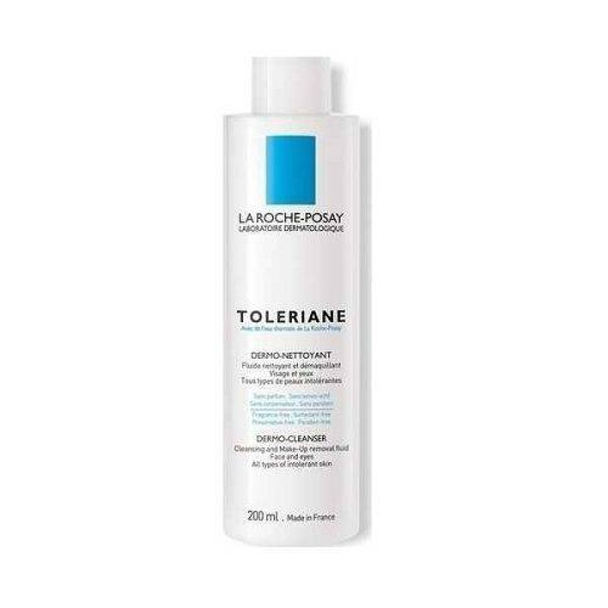 La Roche-Posay| Toleriane Dermonettoyant| Γαλάκτωμα Καθαρισμού Προσώπου & Ματιών| 200ml