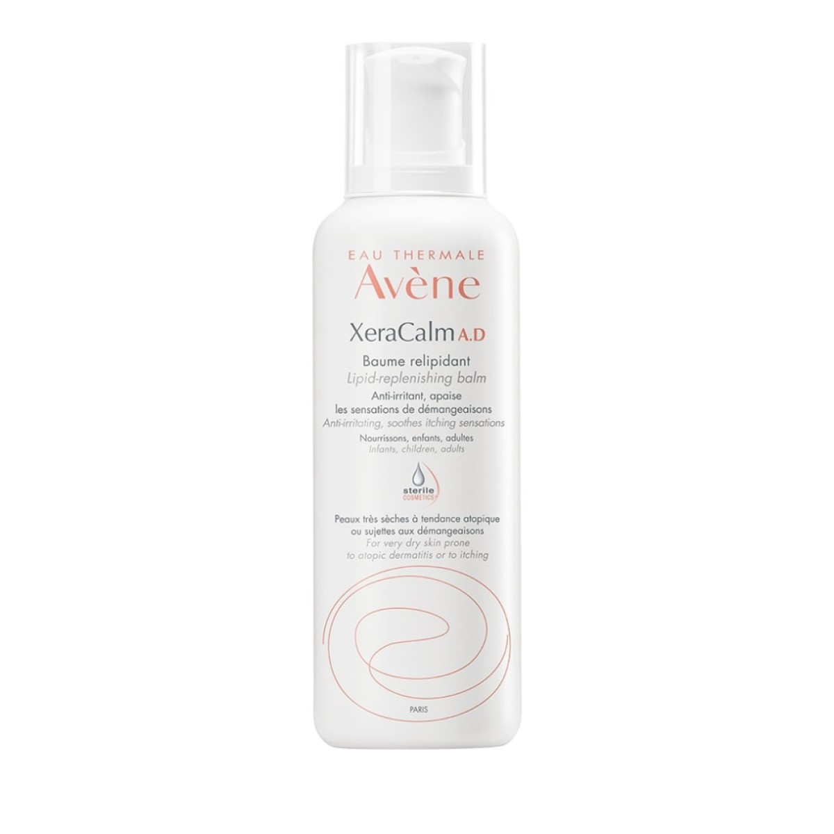 Avene | Baume XeraCalm A.D | Κρέμα για Αναπλήρωση των Λιπιδίων | 400ml