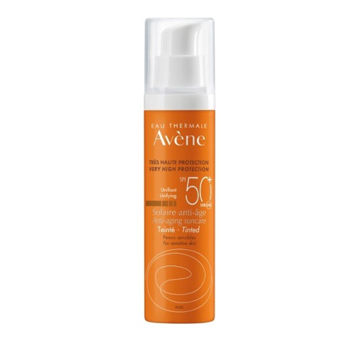 Avene |Solaire Anti Age Teinte SPF50+, Αντιγηραντική Αντηλιακή Κρέμα Προσώπου με Χρώμα | 50ml