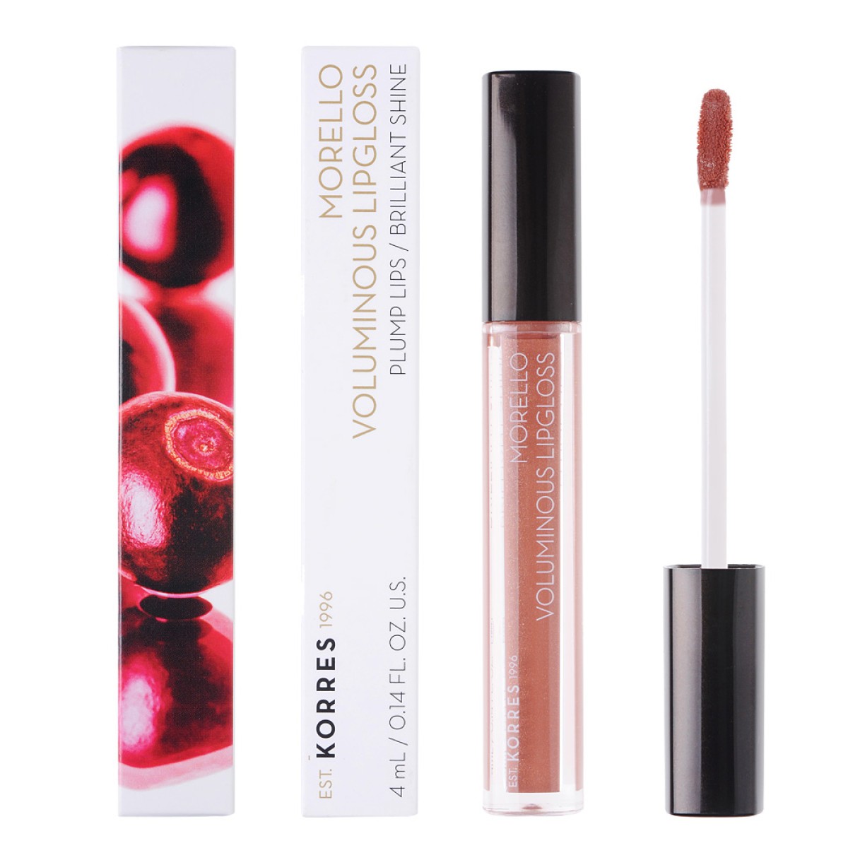 Korres | Morello Voluminous LipGloss 31 Bronze Nude | 4ml