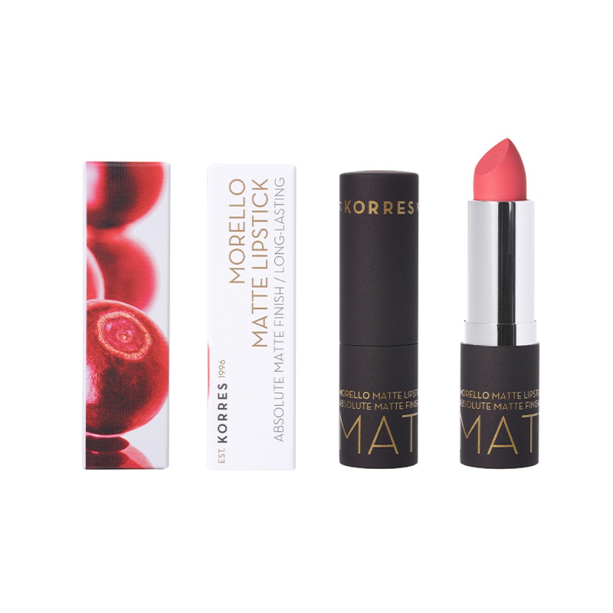 Korres | Morello Matte Lipstick 49 Watermelon Sorbet  | 3.5g