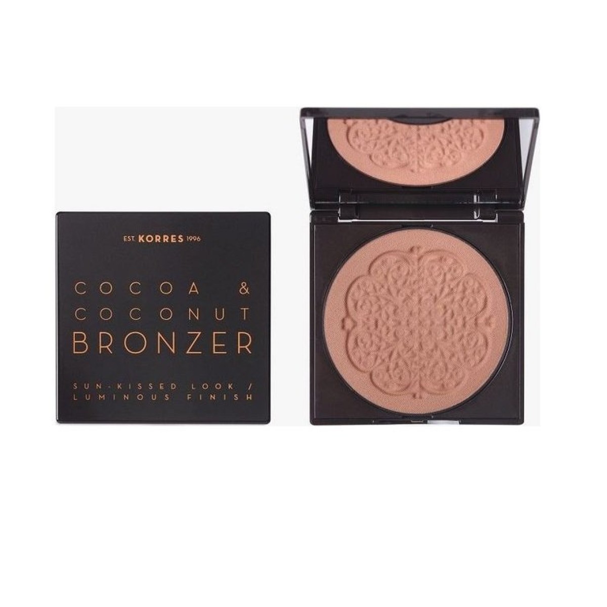 Korres | Cocoa & Coconut Bronzer Luminous Finish 02 Warm Shade |10gr