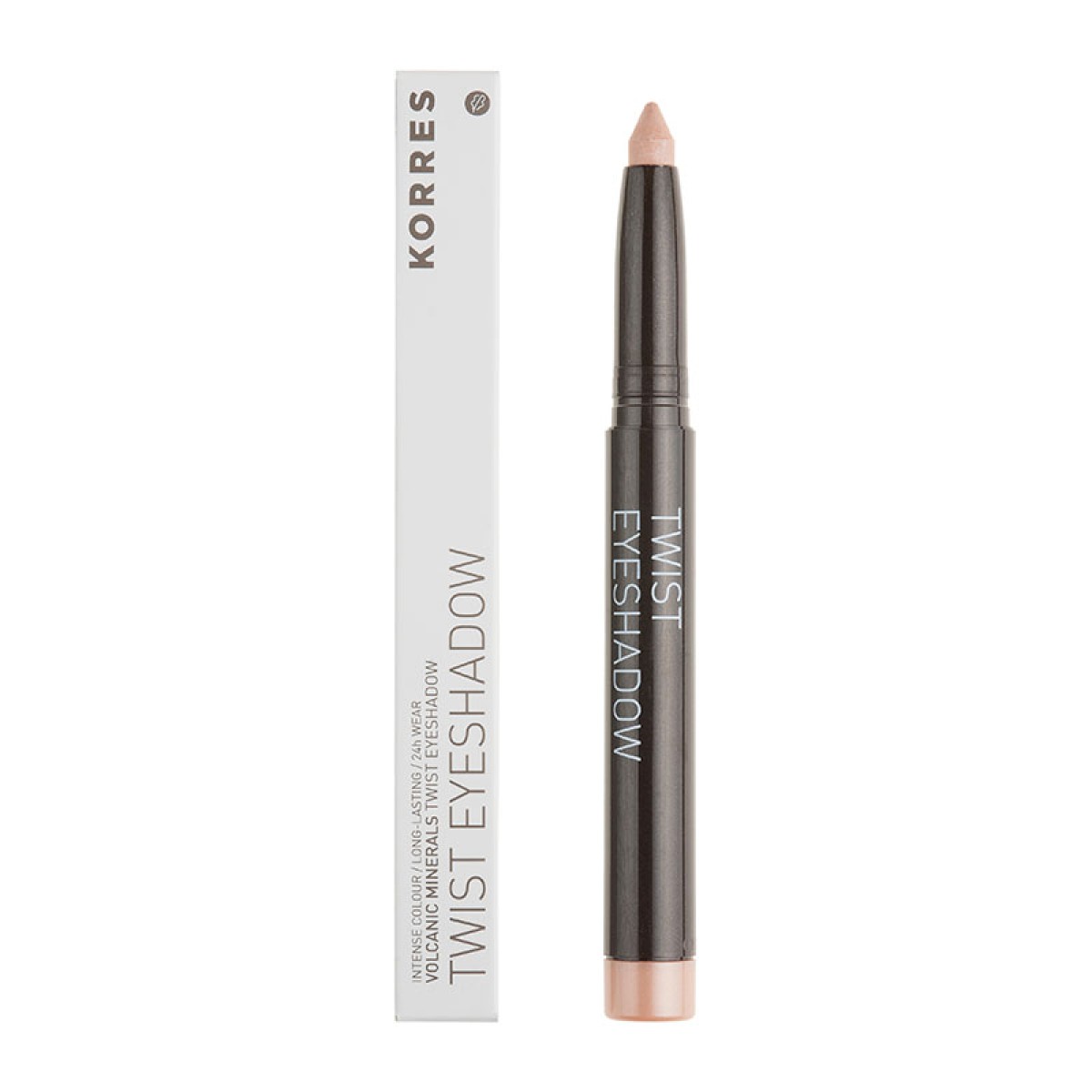 Korres | Volcanic Minerals Twist Eyeshadow No. 11 Ivory / Παλ Ροζ | 1.4 gr