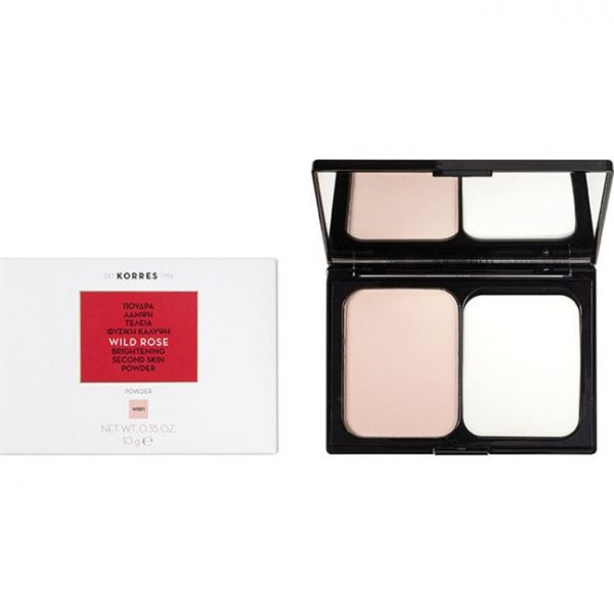 Korres | Wild Rose Brightening Powder Πούδρα Άγριο Τριαντάφυλλο WRP1  | 10g