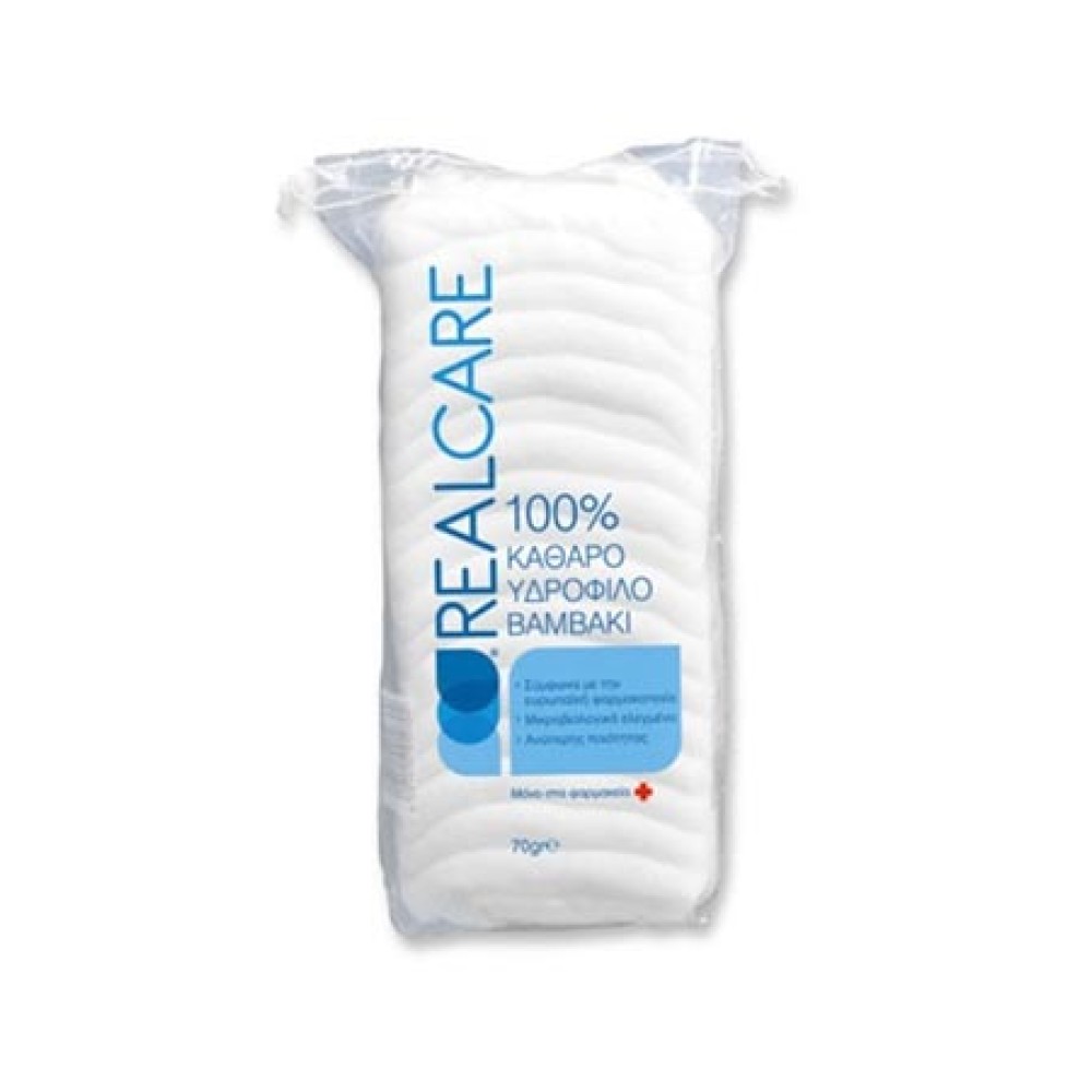  Real Care | Cotton Υδρόφιλο Βαμβάκι | 70g 